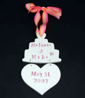 Wedding Cake and Heart